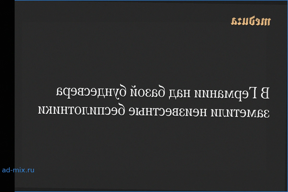 Над военной базой Бундесвера в Германии замечены неизвестные беспилотники